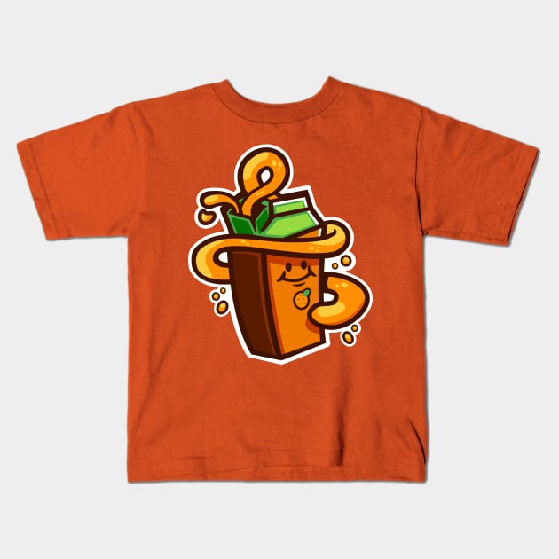 OJ Kids T-Shirt by arigatodesigns